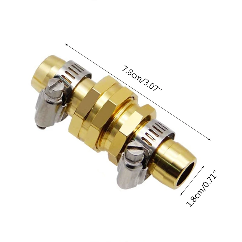 3Set Heavy Duty 5/8 inch or 3/4 Inch Garden Hose Mender End Repair Connector with Stainless Steel Clamp Male and Female Hose Fit
3Set Heavy Duty 5/8 inch or 3/4 Inch Garden Hose Mender End Repair Connector with Stainless Steel Clamp Male and Female Hose Fit