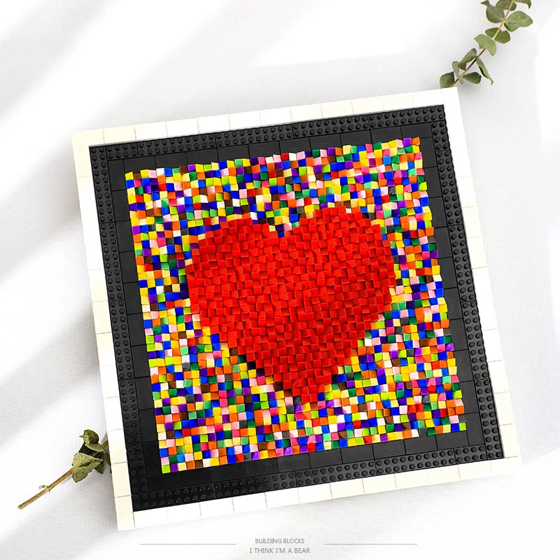 NEW Love Pixel Drawing Building Blocks DIY Creative Bricks Bulk Model Kids Assemble Toys Small Size Auction Model Toy Kids Gifts
NEW Love Pixel Drawing Building Blocks DIY Creative Bricks Bulk Model Kids Assemble Toys Small Size Auction Model Toy Kids Gifts