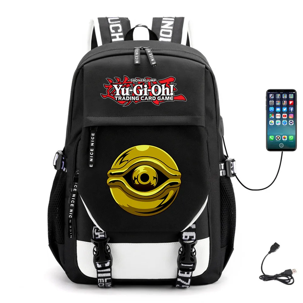 Anime Yu-Gi-Oh! USB Unisex Schoolbag Fabric Student Teenger Canvas Packsack Casual Backpack High Quality Laptop Bag
Anime Yu-Gi-Oh! USB Unisex Schoolbag Fabric Student Teenger Canvas Packsack Casual Backpack High Quality Laptop Bag