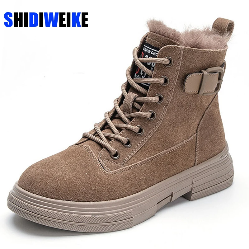 Big Size 35-42 Cow Leather Snow Boots Women Genuine Leather Comfortable fur Winter Boots Winter Keep Warm Ankle Boots
Big Size 35-42 Cow Leather Snow Boots Women Genuine Leather Comfortable fur Winter Boots Winter Keep Warm Ankle Boots