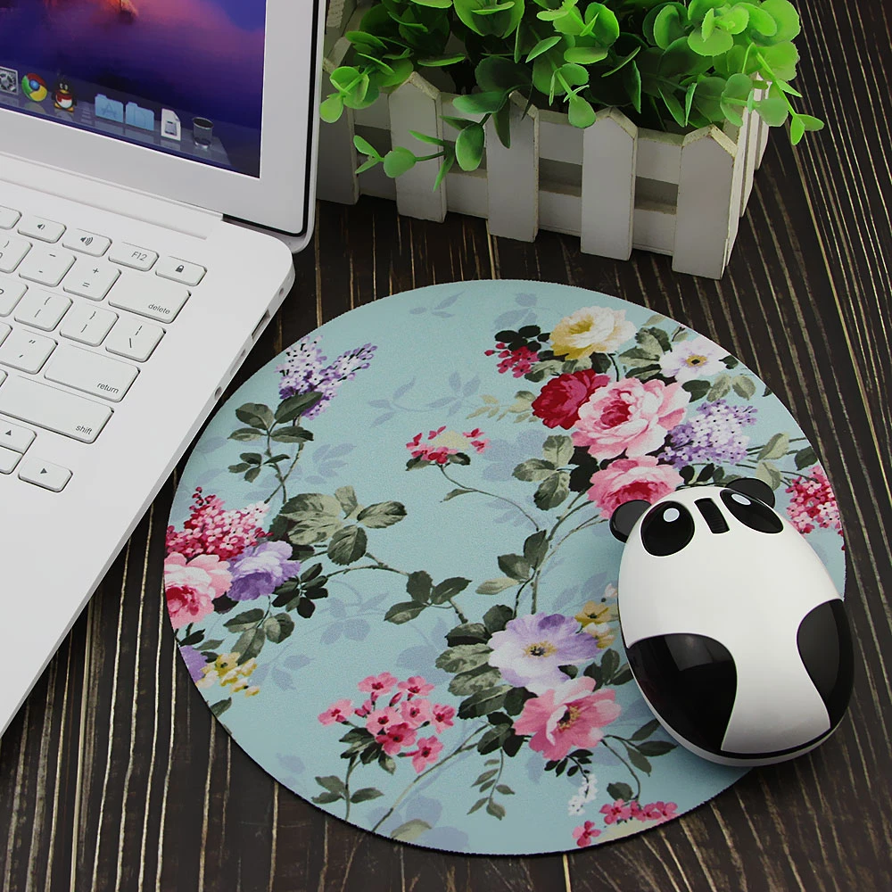 CHYI Printing Rose Pattern Round Mousepad Rubber Slim Mousepad Computer Accessories Anti-Slip Keyboard Pad For Gaming Laptop 
CHYI Printing Rose Pattern Round Mousepad Rubber Slim Mousepad Computer Accessories Anti-Slip Keyboard Pad For Gaming Laptop