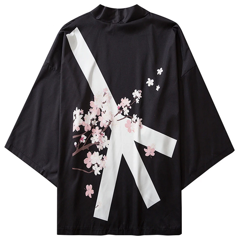 Japanese Ukiyoe Kimono Jacket Peace Sign Floral Harajuku 2021 Hip Hop Men Japan Streetwear Coat Summer Thin Clothes Loose Tops
Japanese Ukiyoe Kimono Jacket Peace Sign Floral Harajuku 2021 Hip Hop Men Japan Streetwear Coat Summer Thin Clothes Loose Tops