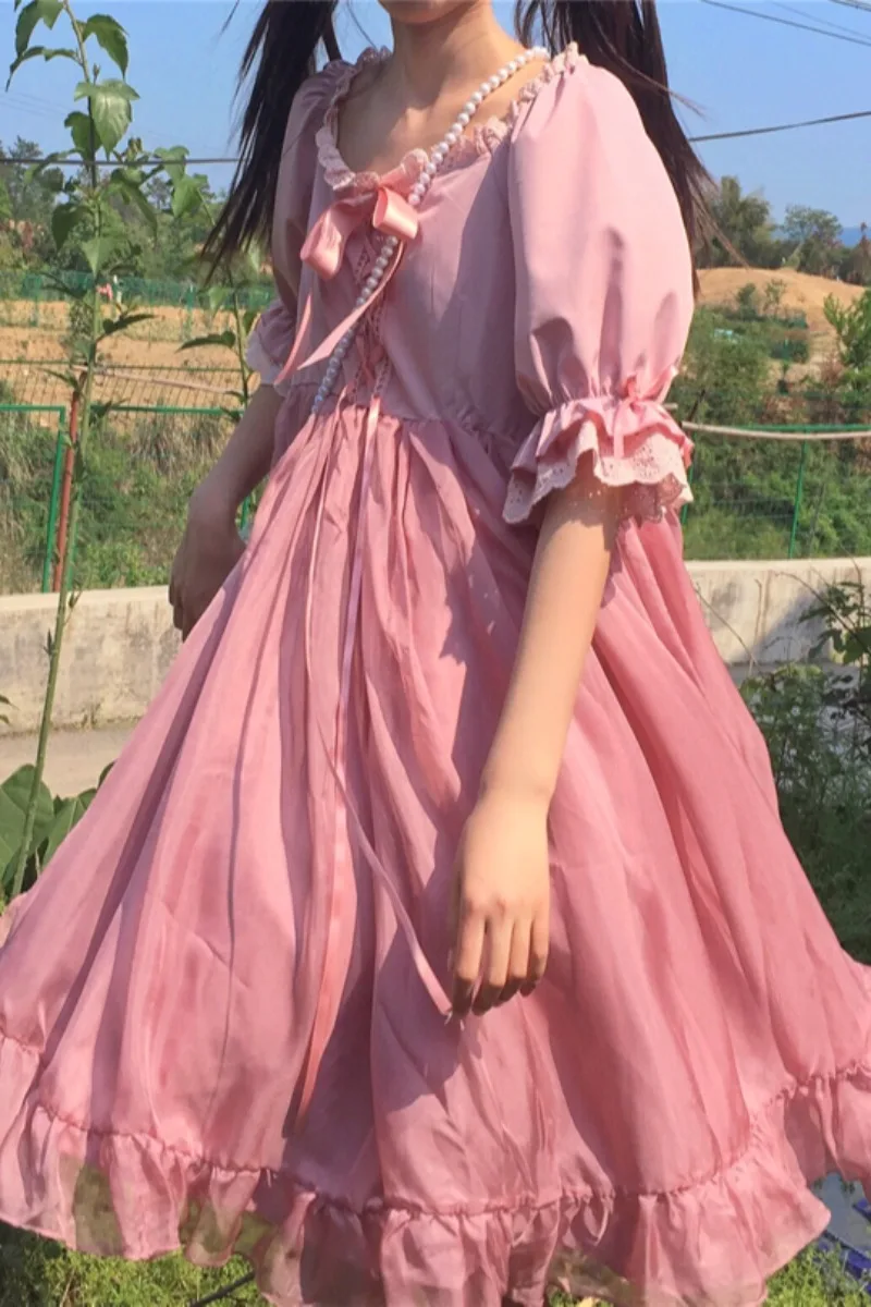 Sweet Lace Ruffle Design Niche High Waist goth lolita victorian dress gothic dress renaissance tea party fairy dress
Sweet Lace Ruffle Design Niche High Waist goth lolita victorian dress gothic dress renaissance tea party fairy dress