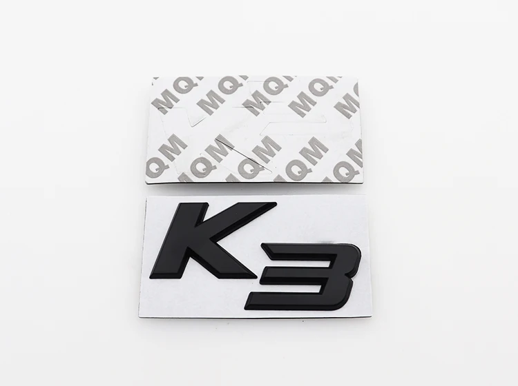 1 шт. 3D металлический K2 K3 K4 K5 Автомобильный логотип значок наклейка КРЫЛО боковой
