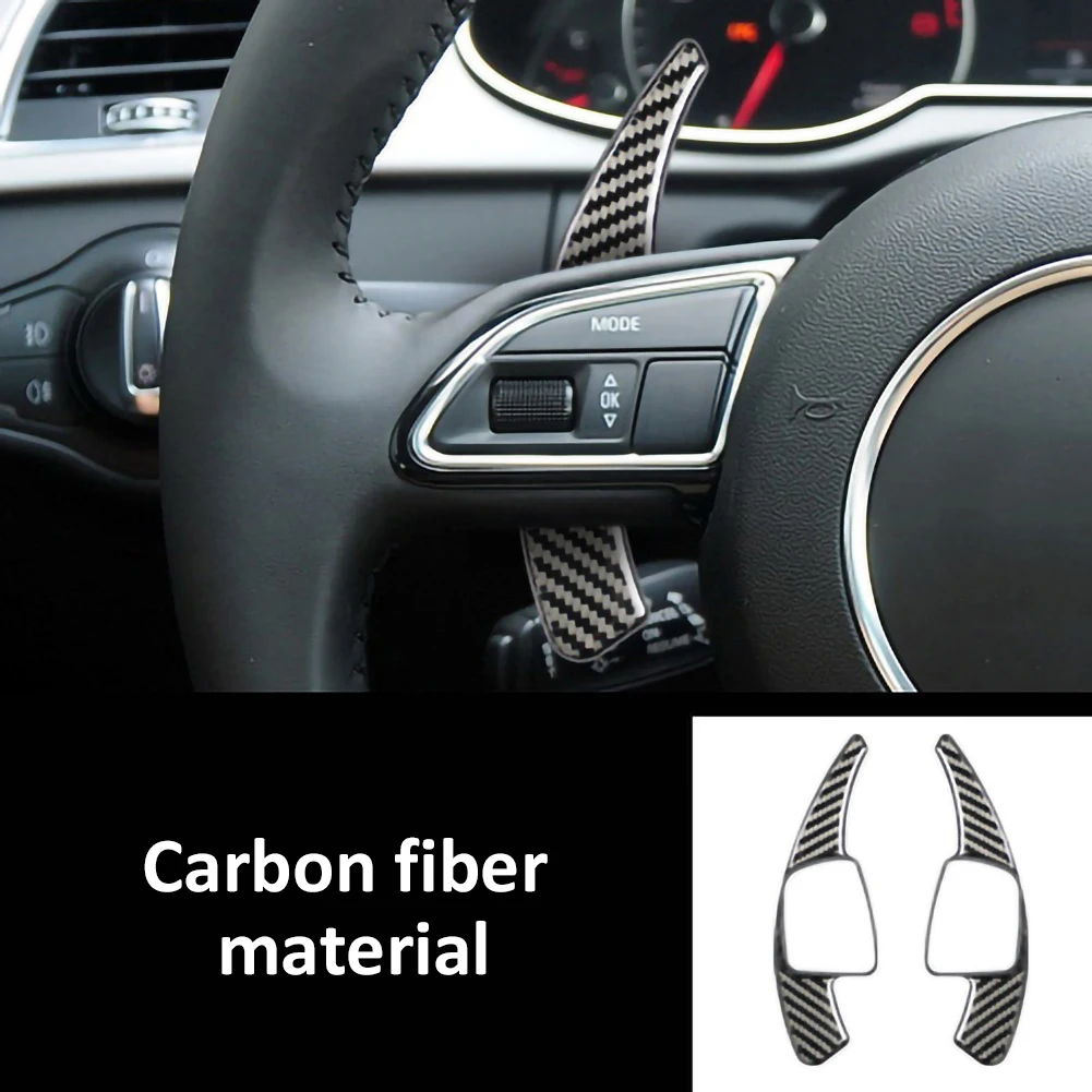 Black Steering Wheel Shift Paddle Gear Shifter Extension Shifter Transfer Extension Interior Trim Cover for Audi TT Q7 R8 A6 S4
Black Steering Wheel Shift Paddle Gear Shifter Extension Shifter Transfer Extension Interior Trim Cover for Audi TT Q7 R8 A6 S4