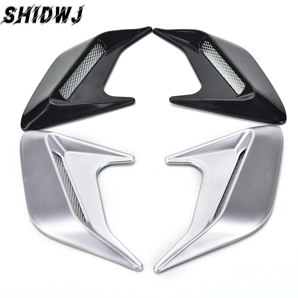 2Pcs Car Auto Side Vent Air Flow Fender Intake Sticker Car Simulation Side Vents Decorative Silver Black Color
2Pcs Car Auto Side Vent Air Flow Fender Intake Sticker Car Simulation Side Vents Decorative Silver Black Color