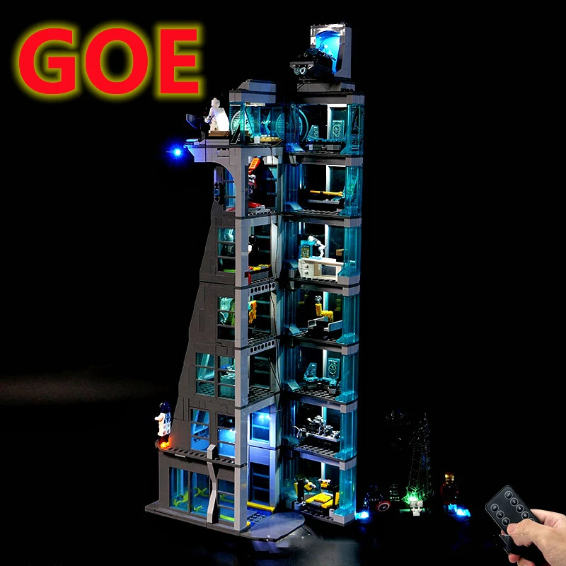 GOE LED Light Kit for 76038 Superhero Building Blocks Bricks Lighting Set Toys Kids Gifts(Only LED Light)
GOE LED Light Kit for 76038 Superhero Building Blocks Bricks Lighting Set Toys Kids Gifts(Only LED Light)