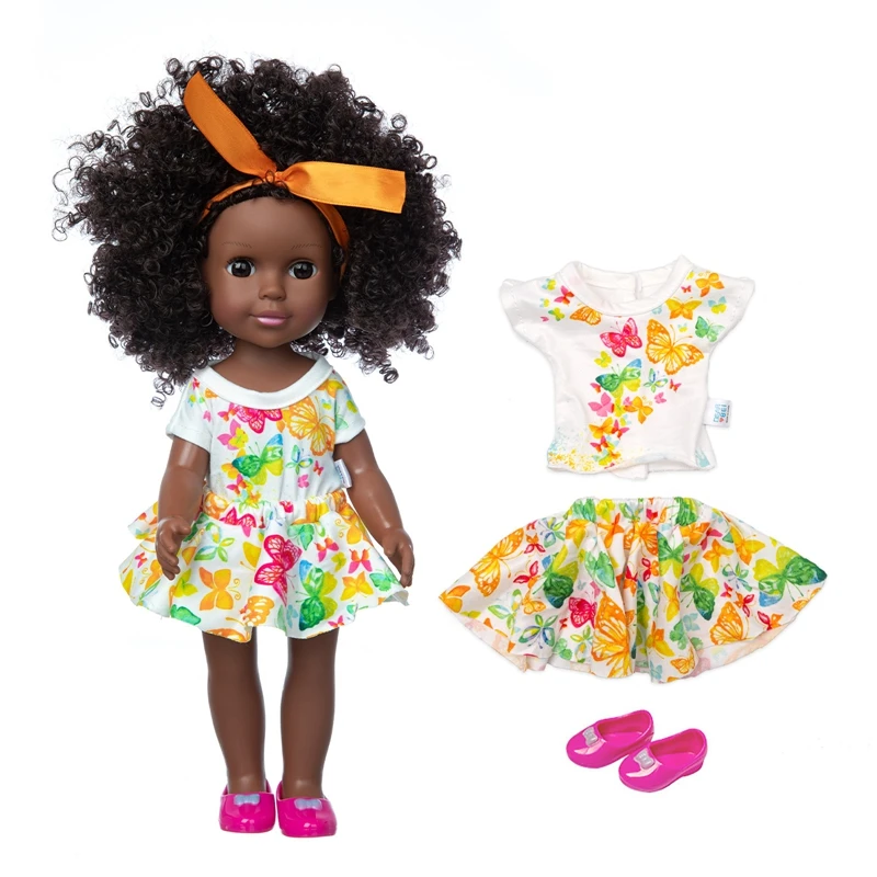 14 inch Reborn Newborn African Black Baby Doll Soft Vinyl Realistic Reborn Doll for Kids Gift
14 inch Reborn Newborn African Black Baby Doll Soft Vinyl Realistic Reborn Doll for Kids Gift