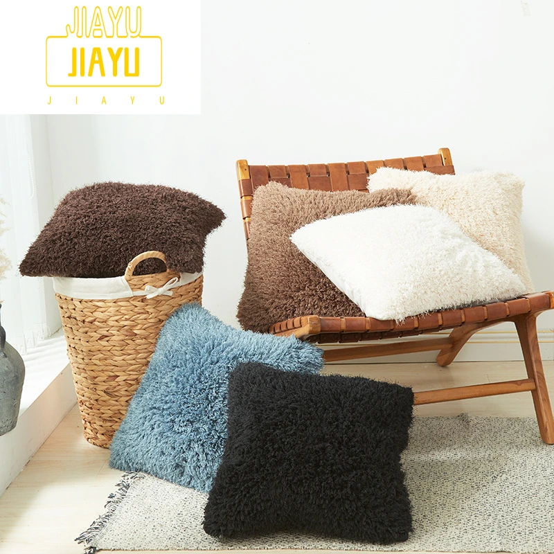 New Solid Soft Plush Pillow Case Faux Fur Decorative Cushion Cover For Home Decor Sofa Car Chair Hotel Room Throw Pillowcase
New Solid Soft Plush Pillow Case Faux Fur Decorative Cushion Cover For Home Decor Sofa Car Chair Hotel Room Throw Pillowcase