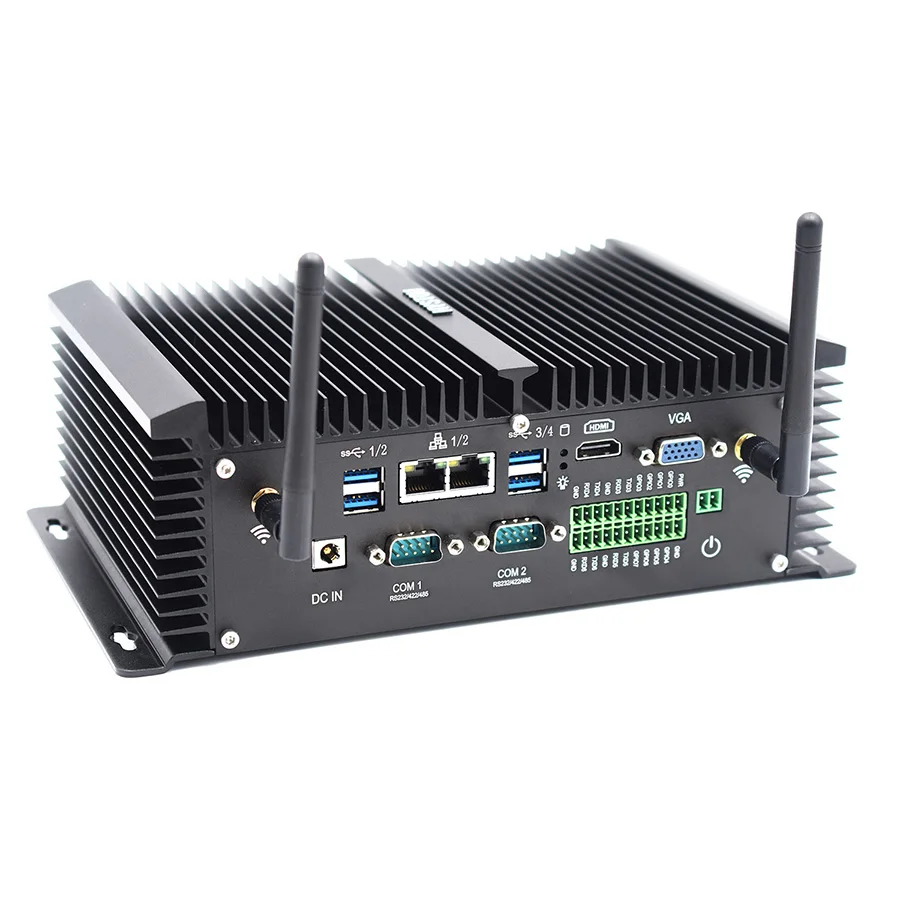 HYSTOU Intel Core i5 8250u Mini PC DDR4 Windows 10 RS485 GPIO Fanless Industrial PC Desktop Computer, Gigabit Ethernet, WiFi, 4K
HYSTOU Intel Core i5 8250u Mini PC DDR4 Windows 10 RS485 GPIO Fanless Industrial PC Desktop Computer, Gigabit Ethernet, WiFi, 4K