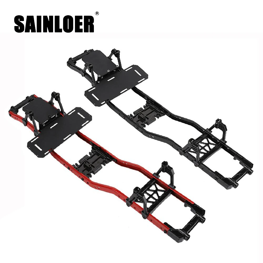 SAINLOER Metal Chassis Frame Girder RC Cars Frame for 1:10 Axial SCX10 D90 90046 90047 Rock Crawler Parts with
SAINLOER Metal Chassis Frame Girder RC Cars Frame for 1:10 Axial SCX10 D90 90046 90047 Rock Crawler Parts with
