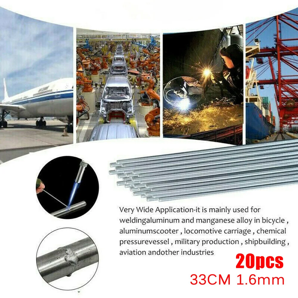 20*Aluminum Welding, Copper Rod, Fast And Easy Welding, Low Temperature 33*0.16mm Manufacturing And Metal Processing
20*Aluminum Welding, Copper Rod, Fast And Easy Welding, Low Temperature 33*0.16mm Manufacturing And Metal Processing