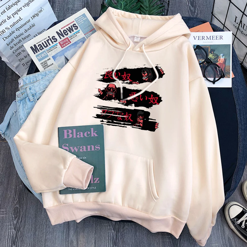 Attack On Titan Print Hoodies Woman Goth Kawaii Gothic Clothes Oversized Sweatshirts Female Cartoon Korean Fashion Streetwear
Attack On Titan Print Hoodies Woman Goth Kawaii Gothic Clothes Oversized Sweatshirts Female Cartoon Korean Fashion Streetwear