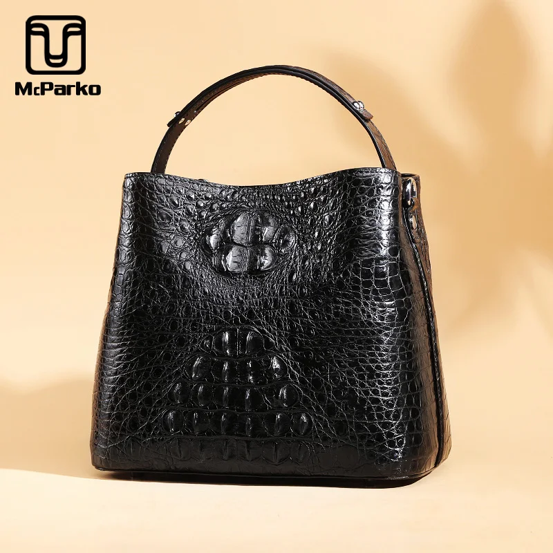 McParko Crocodile Shoulder Bag Ladies hand bags Top-Handle Bucket Bags Luxury Brand Genuine Leather Handbags Women Elegant Green Red
McParko Crocodile Shoulder Bag Ladies hand bags Top-Handle Bucket Bags Luxury Brand Genuine Leather Handbags Women Elegant Green Red