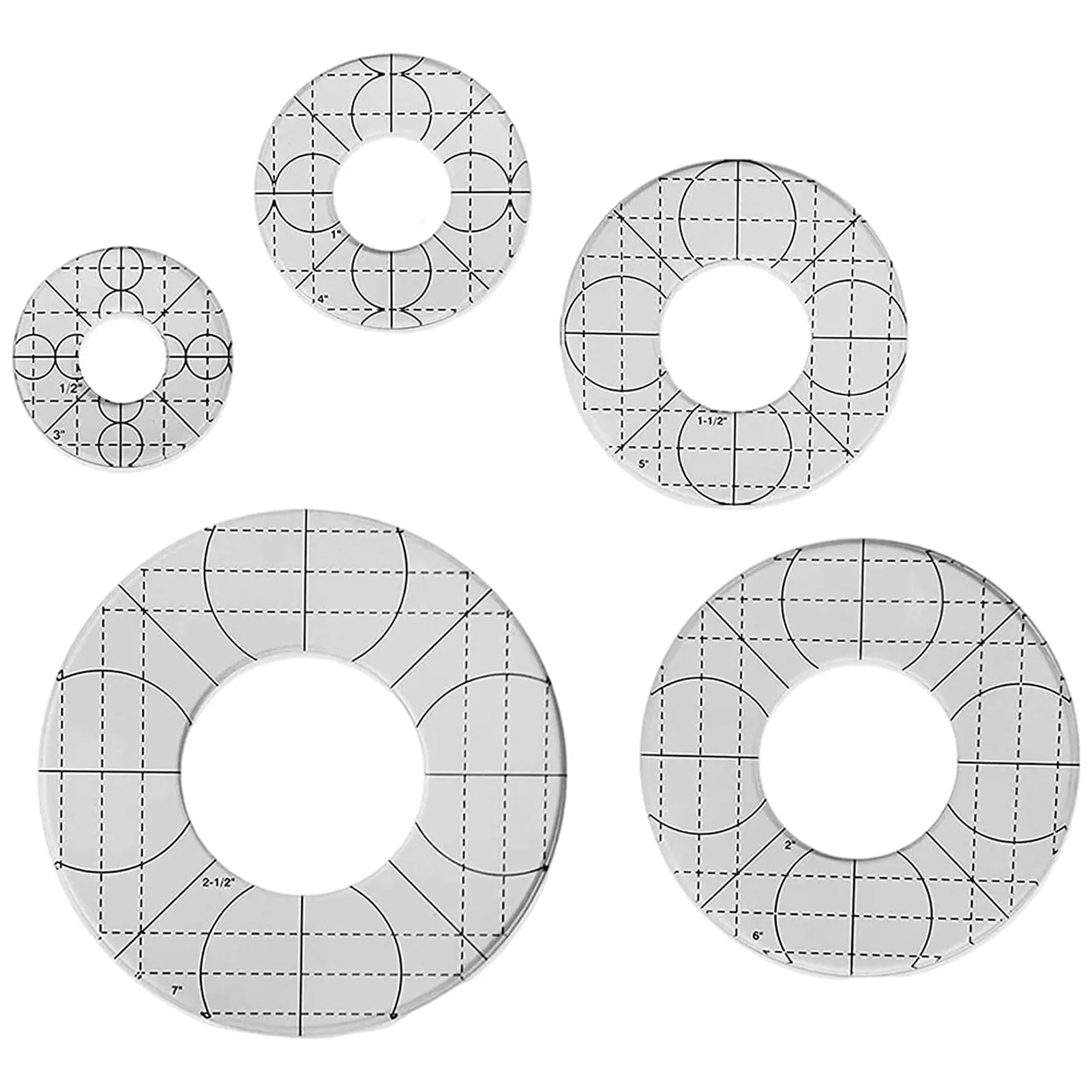 5pcs Tool Free Motion Neck Sewing Ruler DIY Non Slip Quilting Template T-Shirt Measuring Patchwork Cutting Acrylic Clothing
5pcs Tool Free Motion Neck Sewing Ruler DIY Non Slip Quilting Template T-Shirt Measuring Patchwork Cutting Acrylic Clothing