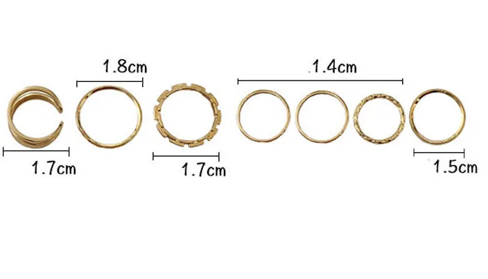 7 Pcs Punk Twist Joint Ring Sets For Women Hiphop Minimalist Gold Silver Color Geometric Rings Party Fashion Jewelry
7 Pcs Punk Twist Joint Ring Sets For Women Hiphop Minimalist Gold Silver Color Geometric Rings Party Fashion Jewelry