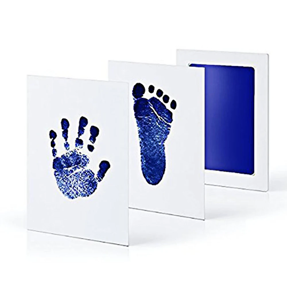 Baby Footprints Safe Non-Toxic Handprint Footprint Imprint Ink Pads Kits For Babies Paw Print Infant Souvenirs For Newborn Baby 
Baby Footprints Safe Non-Toxic Handprint Footprint Imprint Ink Pads Kits For Babies Paw Print Infant Souvenirs For Newborn Baby