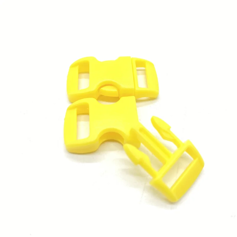 10Pcs 3/8" 10mm Side Release Buckle Curved Parachute 550 Paracord Bracelet DIY Dog Collar Strap Webbing Outdoor Camp #04
10Pcs 3/8" 10mm Side Release Buckle Curved Parachute 550 Paracord Bracelet DIY Dog Collar Strap Webbing Outdoor Camp #04