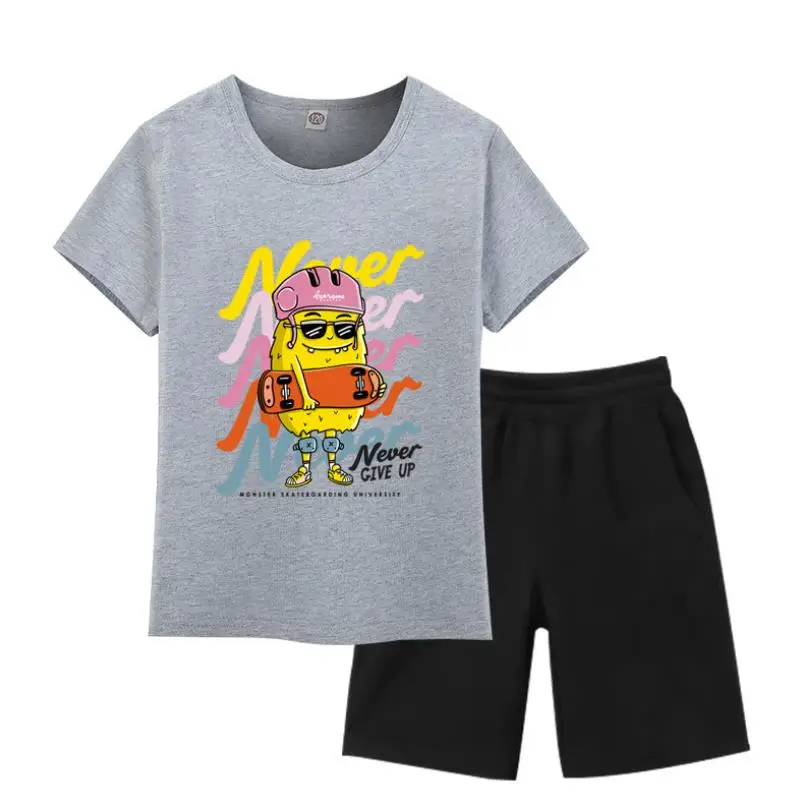 2020 New Boys Clothes set Summer Kids Baby Cartoon 100%Cotton printing T Shirt Boy Outfit Sport Suit Children Clothing 2-8Years
2020 New Boys Clothes set Summer Kids Baby Cartoon 100%Cotton printing T Shirt Boy Outfit Sport Suit Children Clothing 2-8Years