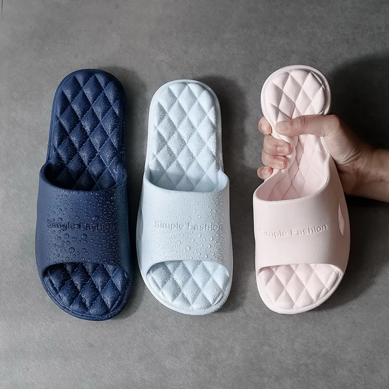 2021 Bathroom Shower Slippers For Women Summer Soft Sole Non-slip Flip Flops Man Casual Beach Slides Woman Shoes Home Slippers
2021 Bathroom Shower Slippers For Women Summer Soft Sole Non-slip Flip Flops Man Casual Beach Slides Woman Shoes Home Slippers