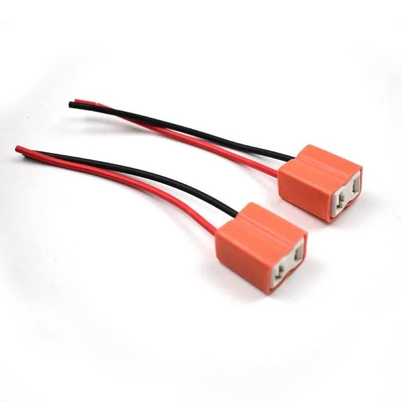 Car Headlight Ceramic Lamp Holder Connector Ceramic Connector Holder Cord Cord Car Plug Bracket Conversion Socket Extension T8I7
Car Headlight Ceramic Lamp Holder Connector Ceramic Connector Holder Cord Cord Car Plug Bracket Conversion Socket Extension T8I7