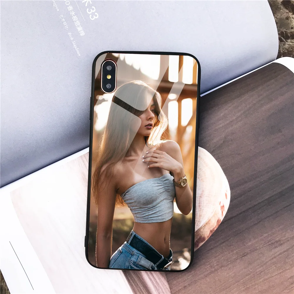 Sexy Model Hot Girl Phone Case Tempered Glass For iPhone 12 Pro Max Mini 11 Pro XR XS MAX 8 X 7 6S 6 Plus SE 2020 Black Cover
Sexy Model Hot Girl Phone Case Tempered Glass For iPhone 12 Pro Max Mini 11 Pro XR XS MAX 8 X 7 6S 6 Plus SE 2020 Black Cover