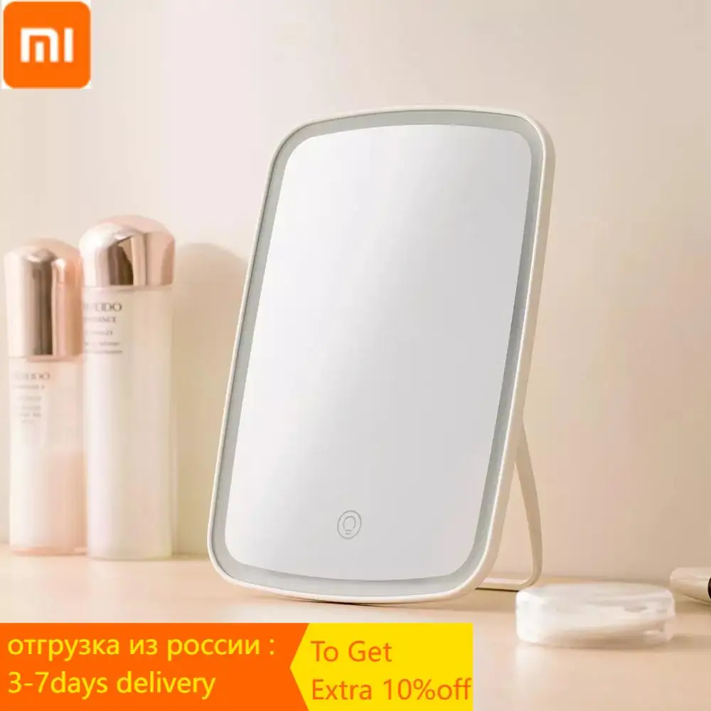 Xiaomi Mirror Mackup with LED USB Charge Cosmetic Mirror Touch Dimmer Switch Operat Stand for Tabletop Bedroom makeup mirror Led
Xiaomi Mirror Mackup with LED USB Charge Cosmetic Mirror Touch Dimmer Switch Operat Stand for Tabletop Bedroom makeup mirror Led