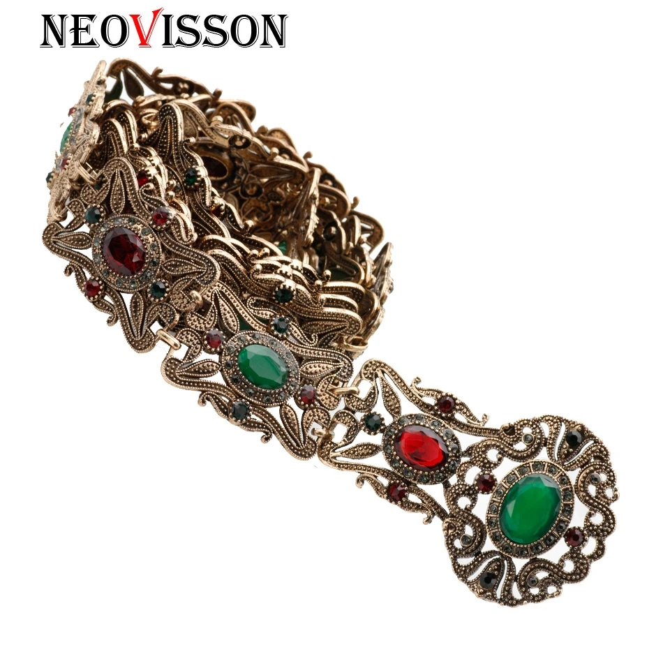 NEOVISSON Antique Gold Color Algeria Women Caftan Belt Africa Ethnic Jewelry Round Crystal 
NEOVISSON Antique Gold Color Algeria Women Caftan Belt Africa Ethnic Jewelry Round Crystal