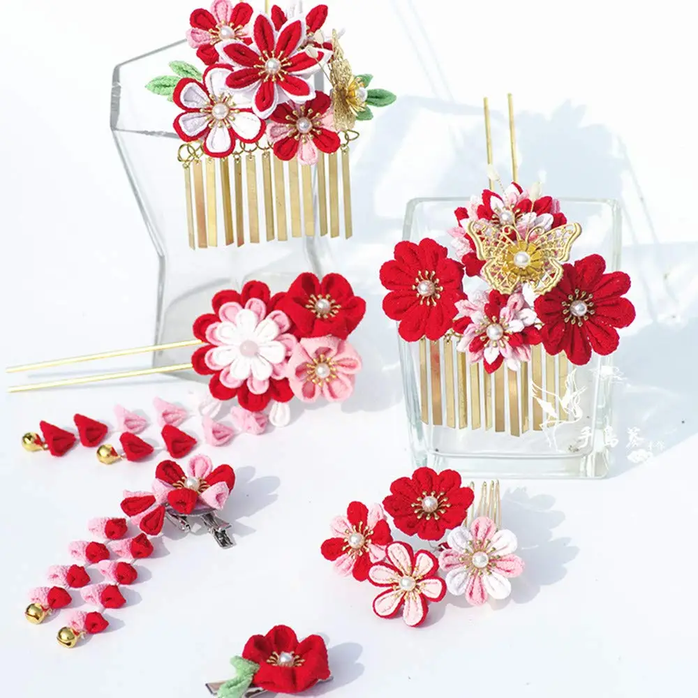 Полный набор, японские шпильки для волос, свадебные аксессуары для волос, украшение для волос Kanzashi, палочки для волос, подходит для кимоно, а... 
Полный набор, японские шпильки для волос, свадебные аксессуары для волос, украшение для волос Kanzashi, палочки для волос, подходит для кимоно, а...
