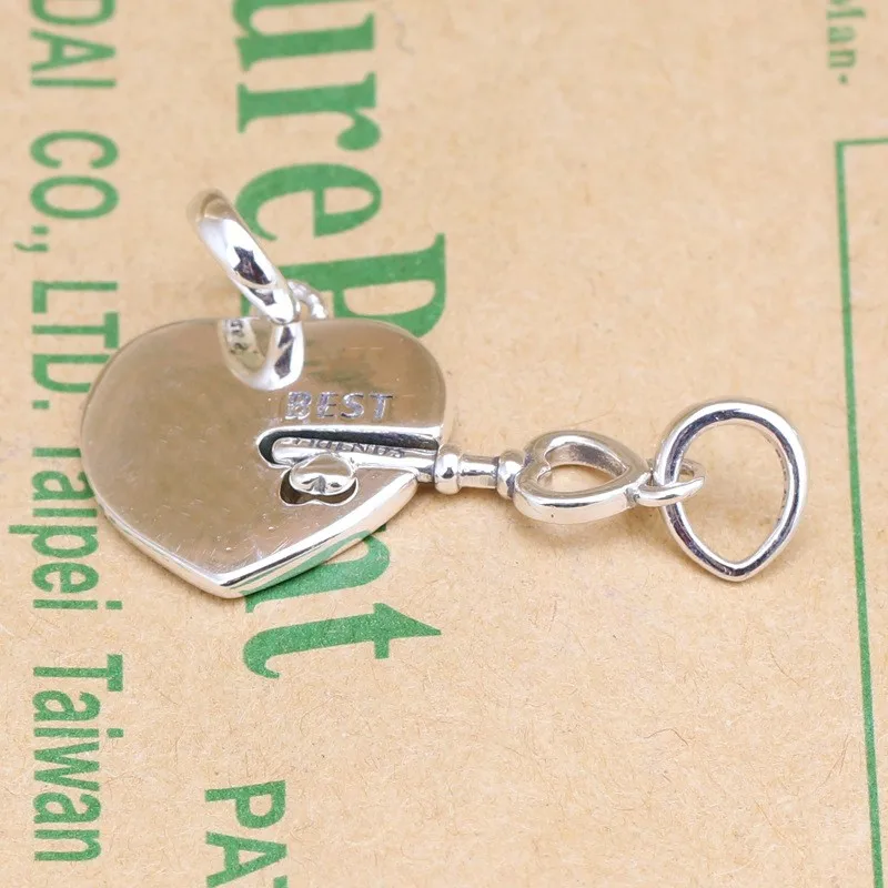 100% 925 Sterling Silver Charm Creative Friend's Heart And Key Pendant Fit Pandora Women Bracelet & Necklace Diy Jewelry
100% 925 Sterling Silver Charm Creative Friend's Heart And Key Pendant Fit Pandora Women Bracelet & Necklace Diy Jewelry