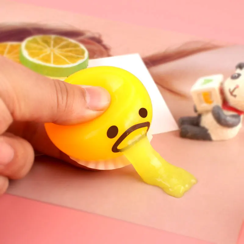 Squishy Egg Antistress Toy Yolk Stress Ball with Yellow Goop Funny Toy Squeeze Tricky Anti Stress Person Vomiting Disgusting Egg
Squishy Egg Antistress Toy Yolk Stress Ball with Yellow Goop Funny Toy Squeeze Tricky Anti Stress Person Vomiting Disgusting Egg
