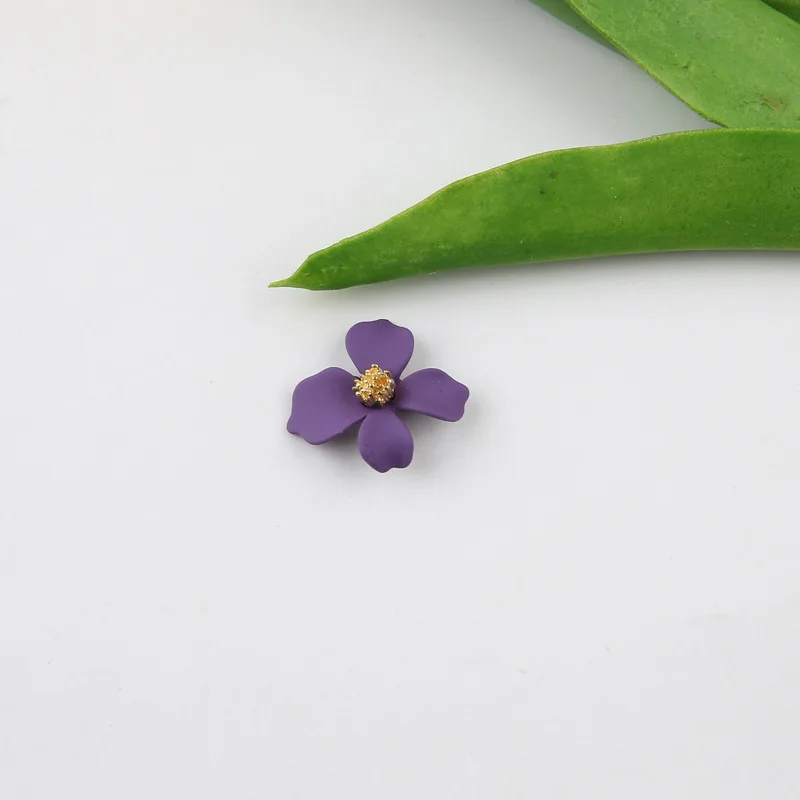 10PCS DIY Earrings Accessories Material Metal Matte Scrub Color Flowers Pendant Earrings Handmade Parts
10PCS DIY Earrings Accessories Material Metal Matte Scrub Color Flowers Pendant Earrings Handmade Parts