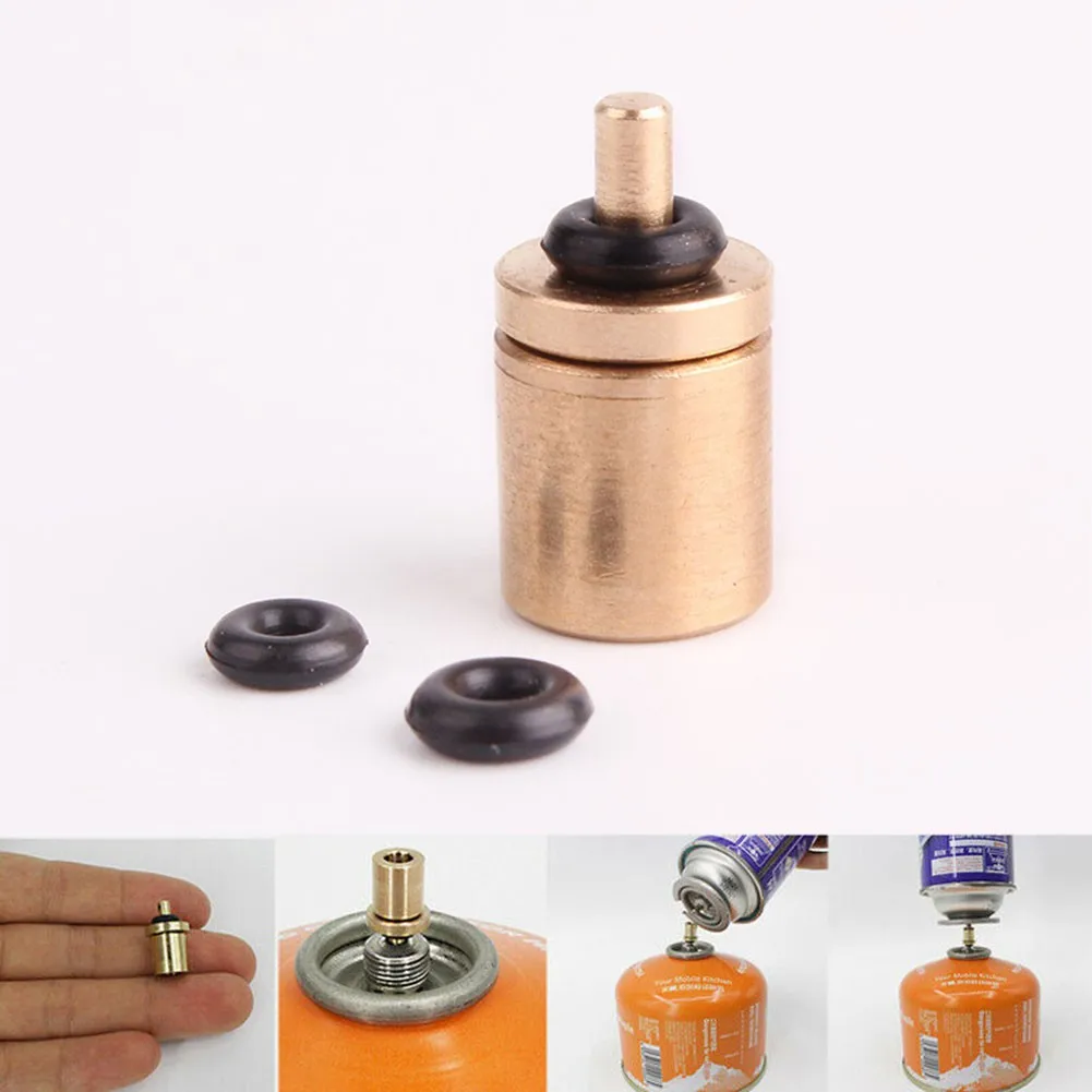 Gas Refill Adapter Stove Cylinder Butane Canister Tank Brass Mini Valve Inflation Valve W/ Spacers Outdoor Camping BBQ Barbecue
Gas Refill Adapter Stove Cylinder Butane Canister Tank Brass Mini Valve Inflation Valve W/ Spacers Outdoor Camping BBQ Barbecue