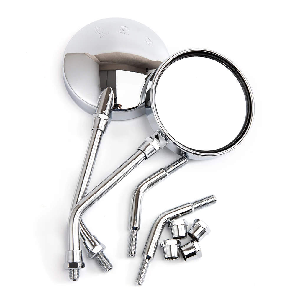 10mm Round Motorcycle Rear View Mirrors Retro Cafe Racer Side Mirror For triumph bonneville For harley 883 touring
10mm Round Motorcycle Rear View Mirrors Retro Cafe Racer Side Mirror For triumph bonneville For harley 883 touring
