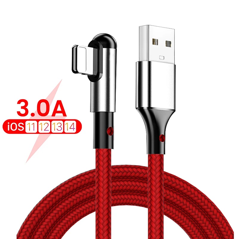 USB-кабель для быстрой зарядки, 3 А, 90 градусов, L-образная нейлоновая проволока для iPhone 13, 12, 11 Pro Max, XS, XR, X, 8, 7, 6, 6S
USB-кабель для быстрой зарядки, 3 А, 90 градусов, L-образная нейлоновая проволока для iPhone 13, 12, 11 Pro Max, XS, XR, X, 8, 7, 6, 6S