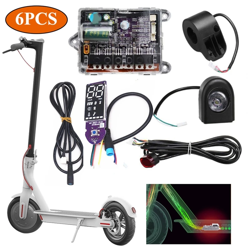 6PCS Electric Scooter Bluetooth Controller Assembly Main Control Board Throttle Speed Control for Xiaomi M365 Pro
6PCS Electric Scooter Bluetooth Controller Assembly Main Control Board Throttle Speed Control for Xiaomi M365 Pro