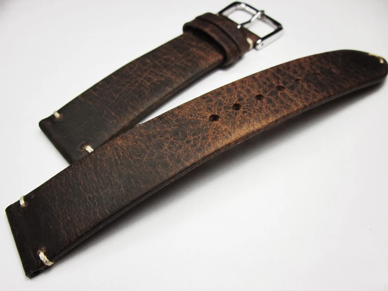 18 19 20 21 22 mm Men's Retro replace Strap ultra-thin Cowhide cozy Watch Band Crazy Horse Skin soft Wristband watch accessories
18 19 20 21 22 mm Men's Retro replace Strap ultra-thin Cowhide cozy Watch Band Crazy Horse Skin soft Wristband watch accessories