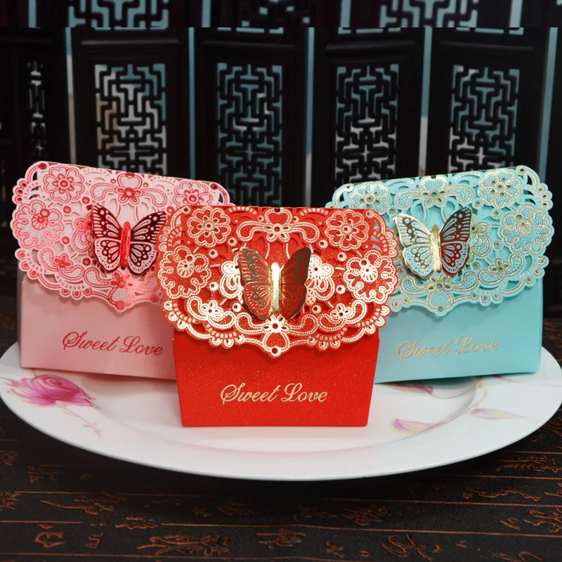 50pcs New carving hollow 3D butterfly wedding candy paper packaging flower candy box подарочная коробка boite dragees de mariage
50pcs New carving hollow 3D butterfly wedding candy paper packaging flower candy box подарочная коробка boite dragees de mariage