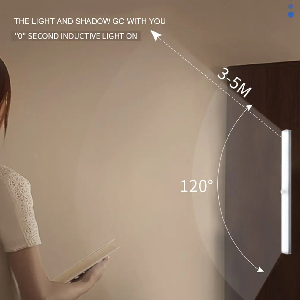 Under Cabinet Light PIR LED Motion Sensor Light Cupboard Wardrobe Lamp Night Light for Study Reading Lamp Led Lights For Bedroom
Under Cabinet Light PIR LED Motion Sensor Light Cupboard Wardrobe Lamp Night Light for Study Reading Lamp Led Lights For Bedroom