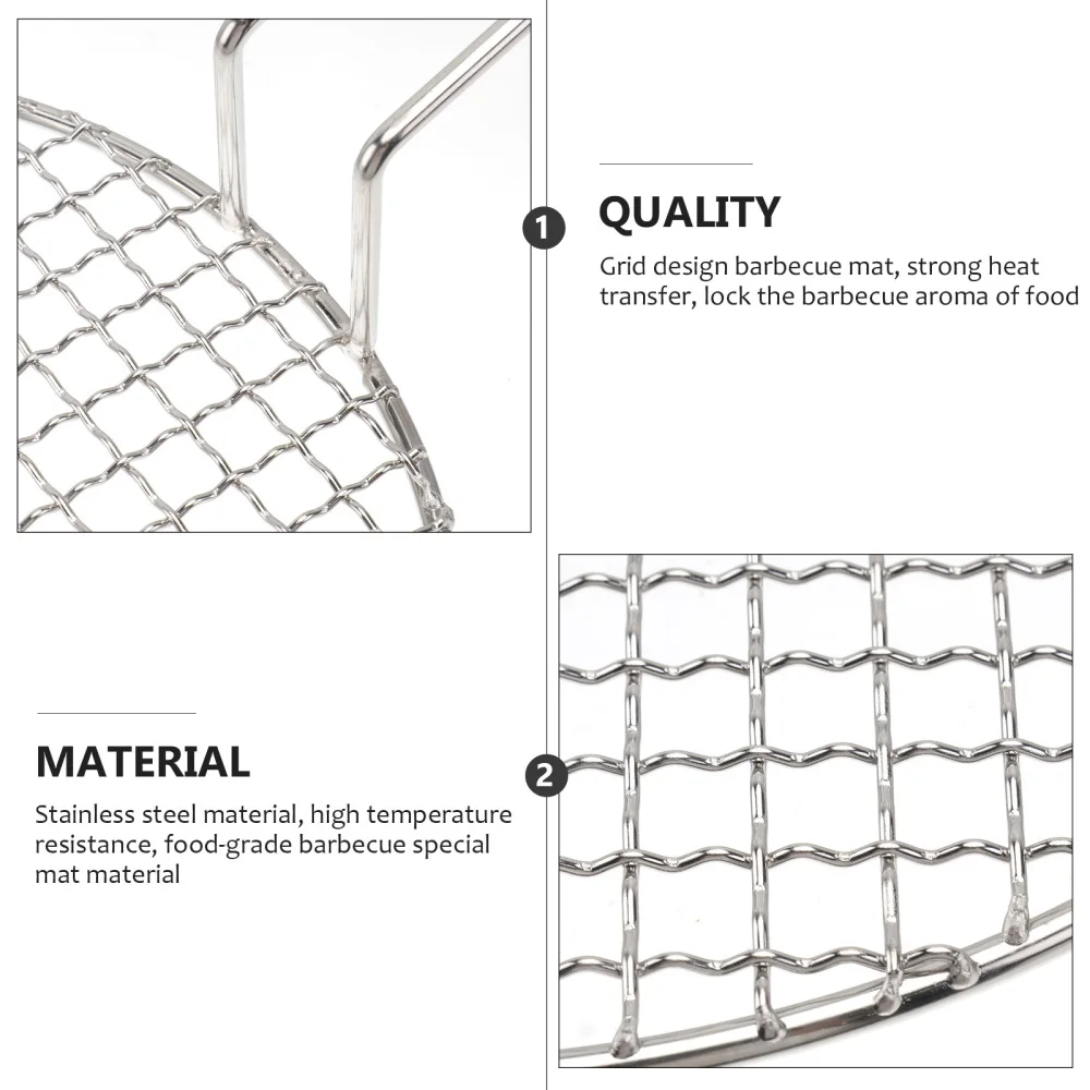 2PCS Home Commercial Round Barbecue Net Charcoal-fired Barbecue Grill (2 Styles)
2PCS Home Commercial Round Barbecue Net Charcoal-fired Barbecue Grill (2 Styles)