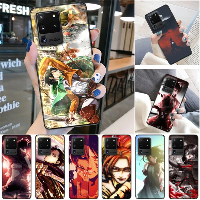Attack On Titan Armin Arlert Levi Mikasa Ackerman Eren Jager Phone Case For Samsung Galaxy S20 Ultra FE Lite Plus Soft TPU
Attack On Titan Armin Arlert Levi Mikasa Ackerman Eren Jager Phone Case For Samsung Galaxy S20 Ultra FE Lite Plus Soft TPU