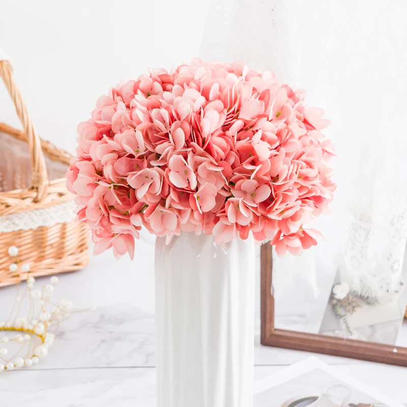 Hydrangea Bouquet Artificial Flowers Wedding decoration Diy Vases for Decoration Photo Props Flowers Craft Gift Home Decoration
Hydrangea Bouquet Artificial Flowers Wedding decoration Diy Vases for Decoration Photo Props Flowers Craft Gift Home Decoration