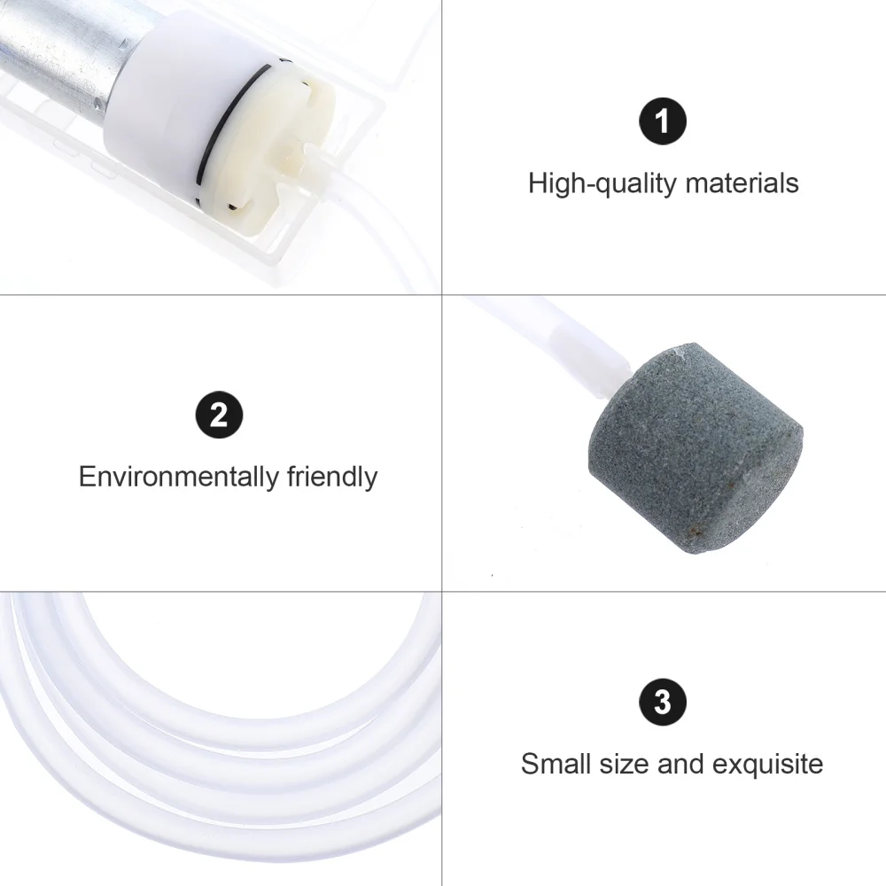 1 PC USB Powered Silent Mini Durable Portable Air Pump Aquarium Pump Oxygen Pump Fish Tank Aerator for Fish Tank Home Aquarium
1 PC USB Powered Silent Mini Durable Portable Air Pump Aquarium Pump Oxygen Pump Fish Tank Aerator for Fish Tank Home Aquarium