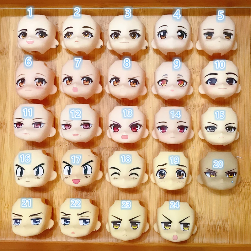GSC clay face red yellow pupil black pupil replacement face magic change BODY9 OB11 baby doll face doll accessories
GSC clay face red yellow pupil black pupil replacement face magic change BODY9 OB11 baby doll face doll accessories