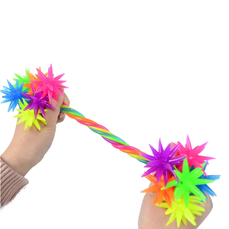 3pcs TPR Elastic Double-headed Meteor Hammer Stress Reliever Toy Antistress Hand Adult Toys Children Squeeze Sensory Toys Gifts
3pcs TPR Elastic Double-headed Meteor Hammer Stress Reliever Toy Antistress Hand Adult Toys Children Squeeze Sensory Toys Gifts