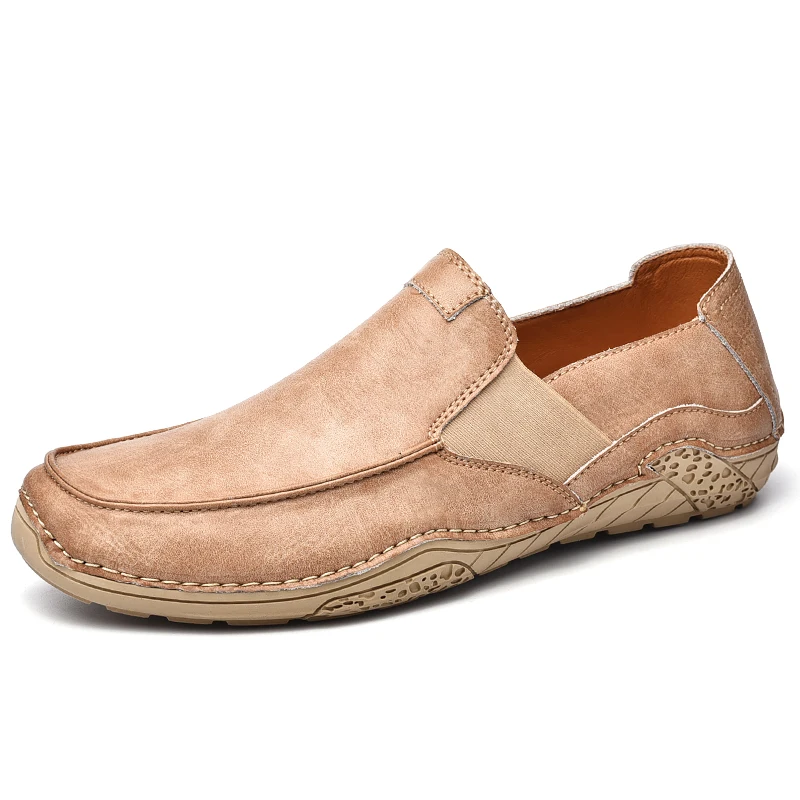 2021 New Men's Leather Casual Shoes Fashion Soft Comfortable Handmade Shoes Classic slip-on Flat Driving Shoe Loafers Big Size
2021 New Men's Leather Casual Shoes Fashion Soft Comfortable Handmade Shoes Classic slip-on Flat Driving Shoe Loafers Big Size