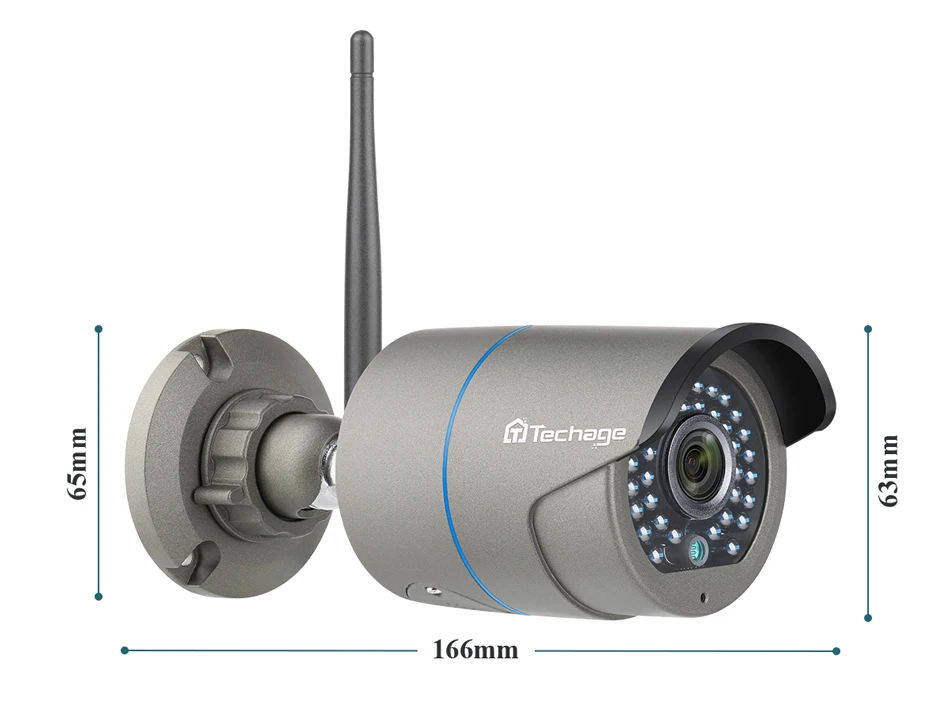 Наружная беспроводная камера 8 каналов, 3 Мп, комплект, Wi-Fi IP-камера с датчиком движения, двусторонняя аудиосвязь, система видеонаблюдения 
Наружная беспроводная камера 8 каналов, 3 Мп, комплект, Wi-Fi IP-камера с датчиком движения, двусторонняя аудиосвязь, система видеонаблюдения