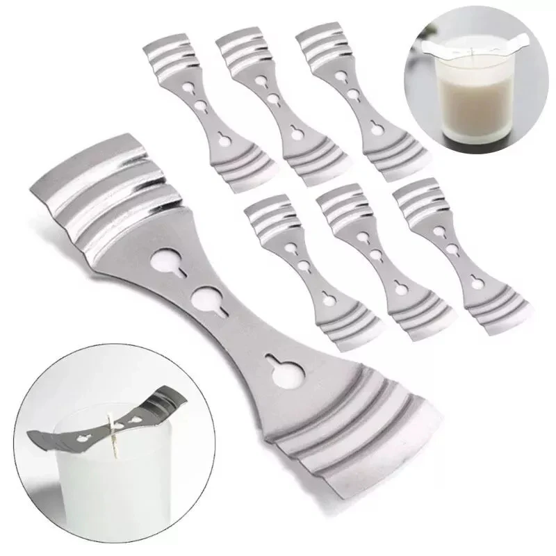 8PCS 3-Hole Candle Wick Centering Device Stainless Steel Candle Wick Holder Device for DIY Candles Making Candle Making Supplies
8PCS 3-Hole Candle Wick Centering Device Stainless Steel Candle Wick Holder Device for DIY Candles Making Candle Making Supplies