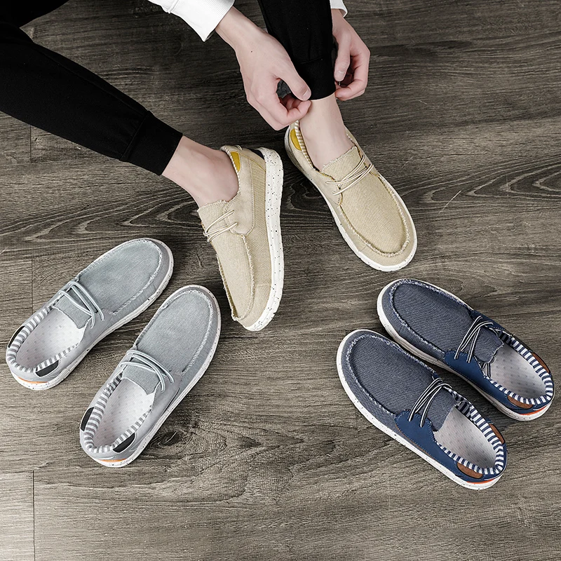 2021 New Spring Summer Men's Vulcanized shoes Comfortable Breathable Canvas shoes Men's Flat shoes Soft Men's shoes Big Size 46
2021 New Spring Summer Men's Vulcanized shoes Comfortable Breathable Canvas shoes Men's Flat shoes Soft Men's shoes Big Size 46