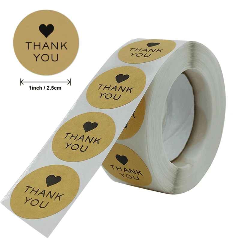 500pcs Vintage Kraft Paper Stickers Scrapbook Stationery Label Thank You Love Round Sticker Party Gift Decorations Labels
500pcs Vintage Kraft Paper Stickers Scrapbook Stationery Label Thank You Love Round Sticker Party Gift Decorations Labels